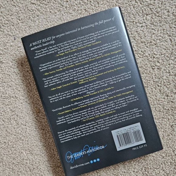 4/$25 The Other Everest: Navigating the Pathway to Successful Leadership‎ - Picture 6 of 6